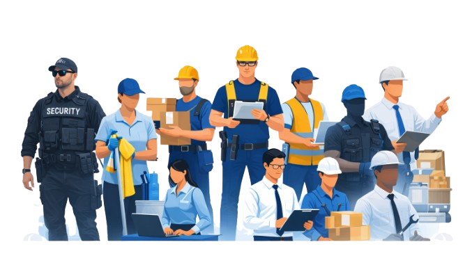 Manpower Illustration